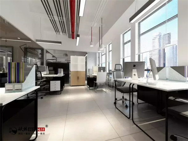 红寺堡金天伟地办公室装修设计公司