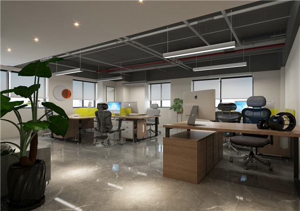 红寺堡清轩办公室设计|提高了办公室设计舒适感