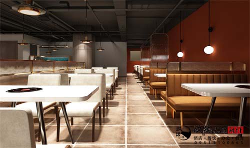 红寺堡黎氏餐厅装修设计方案，温馨的小时尚空间